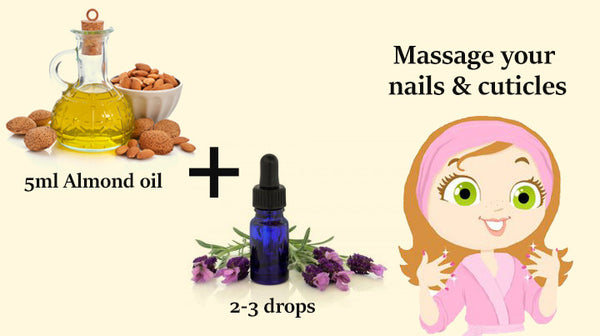 lavender essential oil for strengthening nails