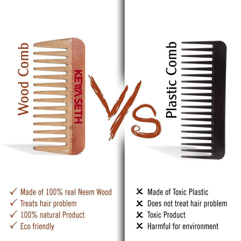 House of Aushadhi Organic Pure Neem Wood Comb  Hair Growth Hair fall   Dandruff control Frizz control  JioMart