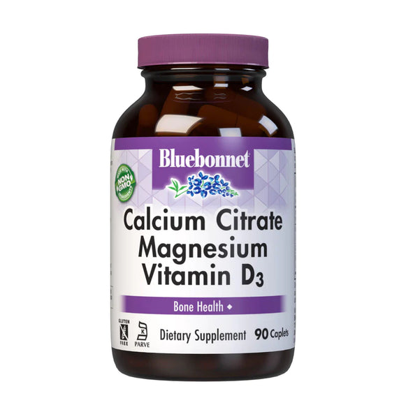 Bluebonnet Calcium Citrate Magnesium Vitamin D3 90 Cap