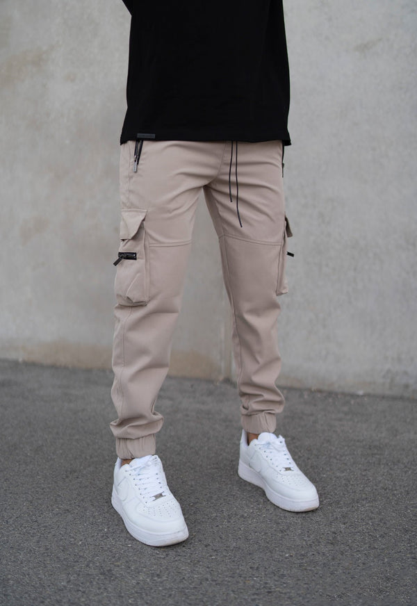 Black Cargo Pants Men Joggers Elastic Waist Zipper Pockets Solid Army  Military Style Pants Streetwear Joggers for Men  China Hunting Pants and  Outdoor Pants price  MadeinChinacom