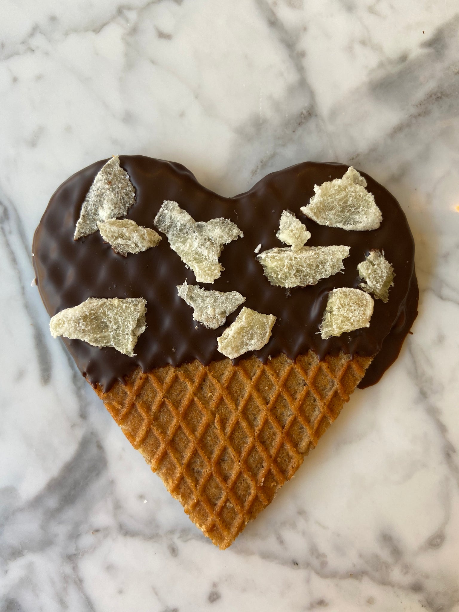 30 Pack Stroopwafel Heart Wedding Favors