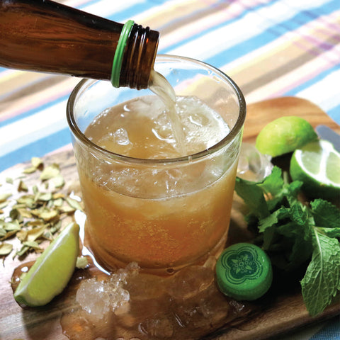 Healthy Kombucha Cocktail