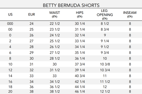 Bermuda Shorts Betty