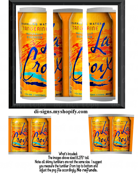 tangerine vs orange la croix