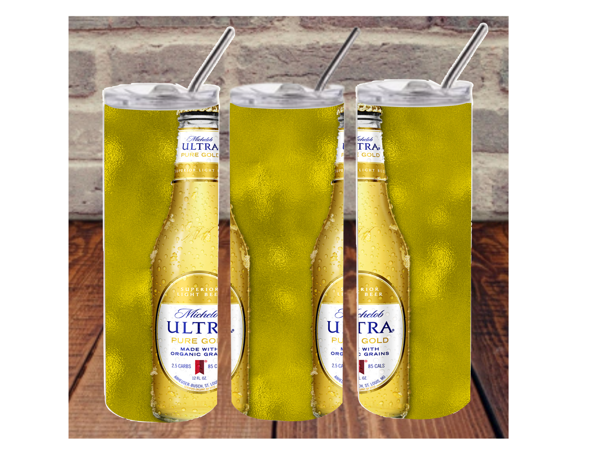 michelob-ultra-gold-foil-background-digital-image-for-skinny-tumblers