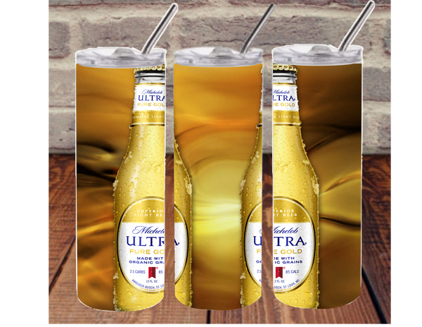 Copy Of Michelob Ultra Gold Liquid Background Digital Image For Skinny Digital Di Signs