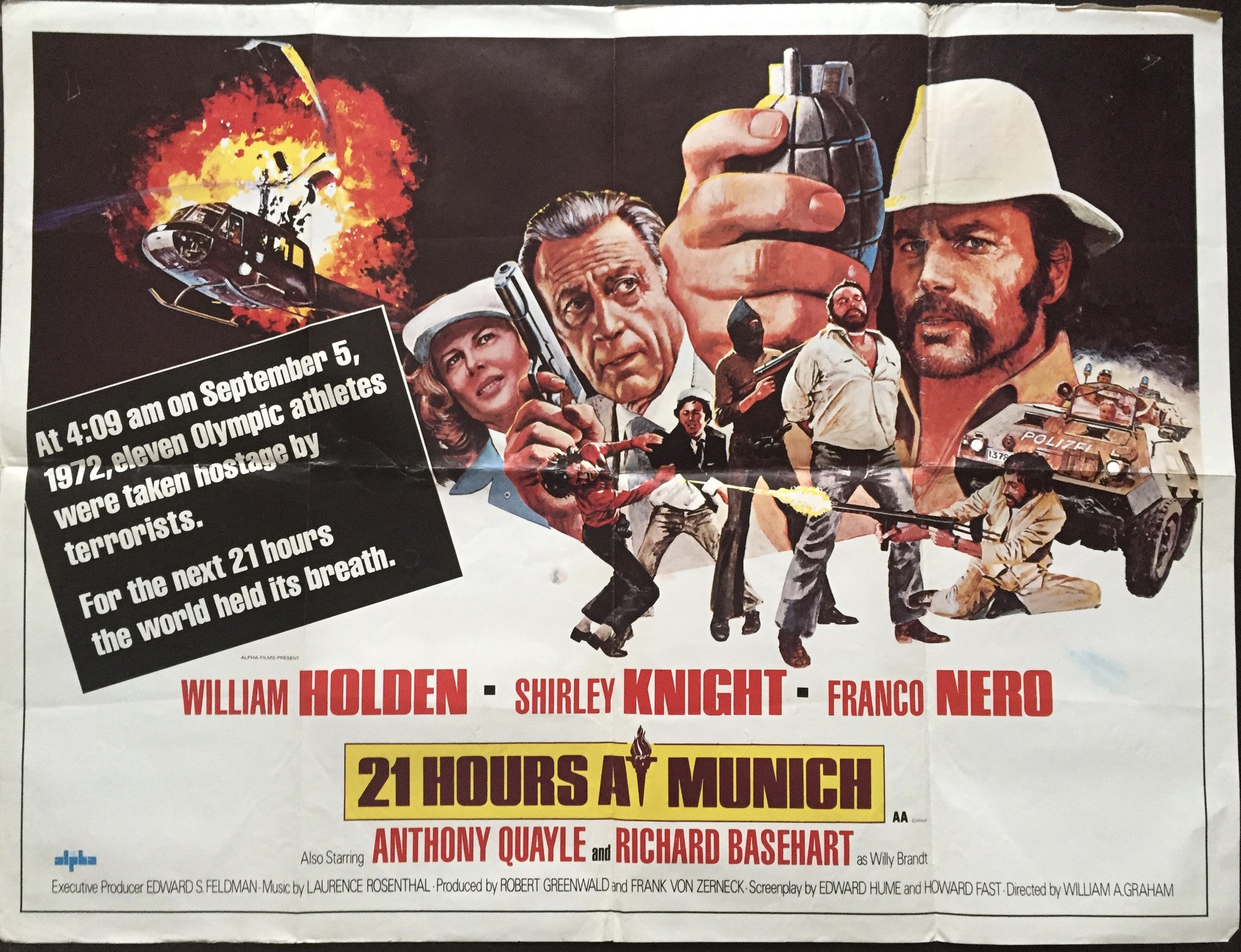 21 Hours at Munich (1976) –  Drama, History, Sport