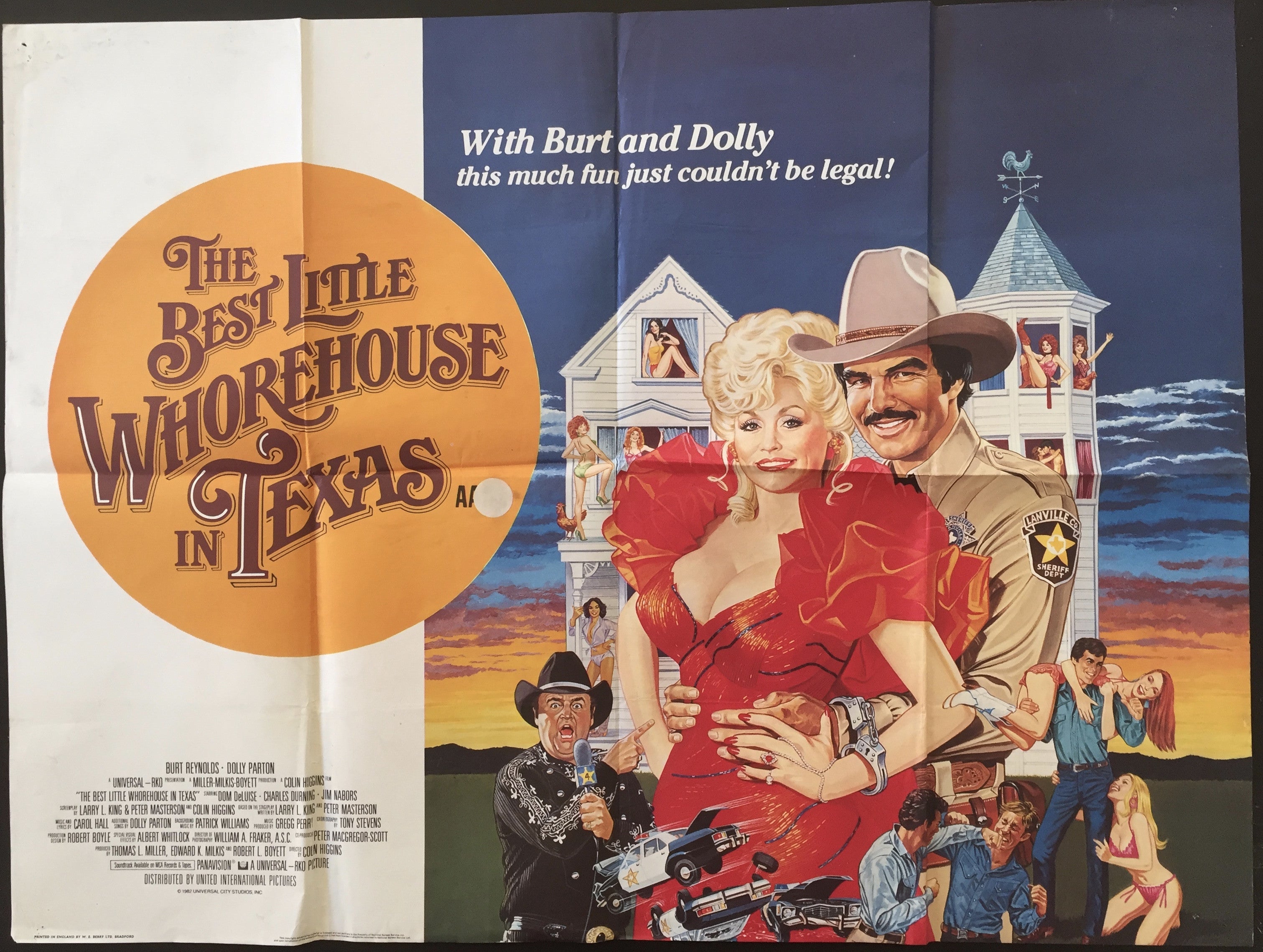 Best Little Whorehouse In Texas Vertigo Posters