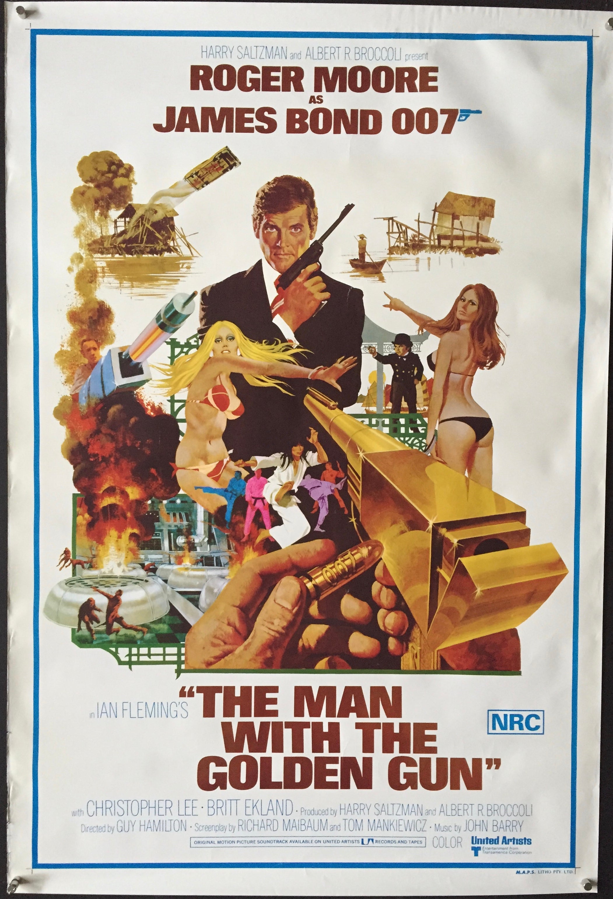 The Man With The Golden Gun – Vertigo Posters