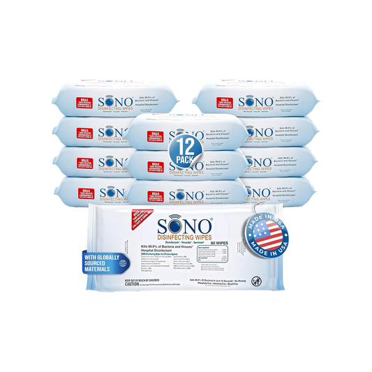 Sono Hand Sanitizing Wipes (24 Pack)