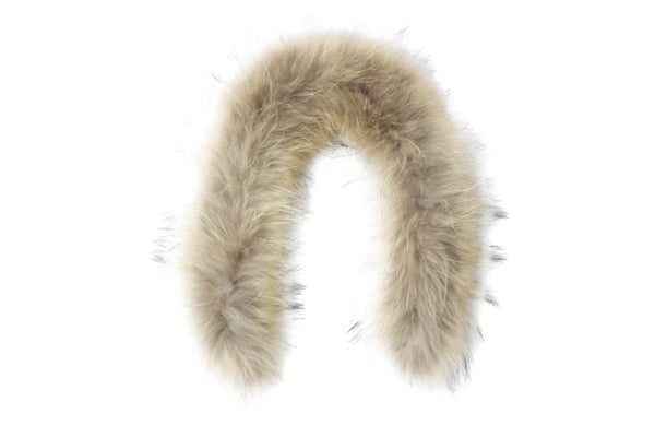 real fur hood trim