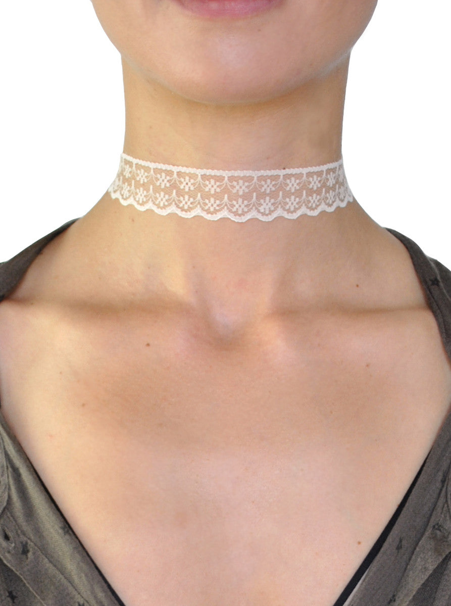 lace choker necklace