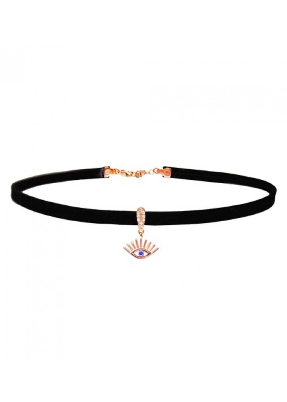 Delicate Crystal Front Clasp Choker Necklace – Jewel Cult