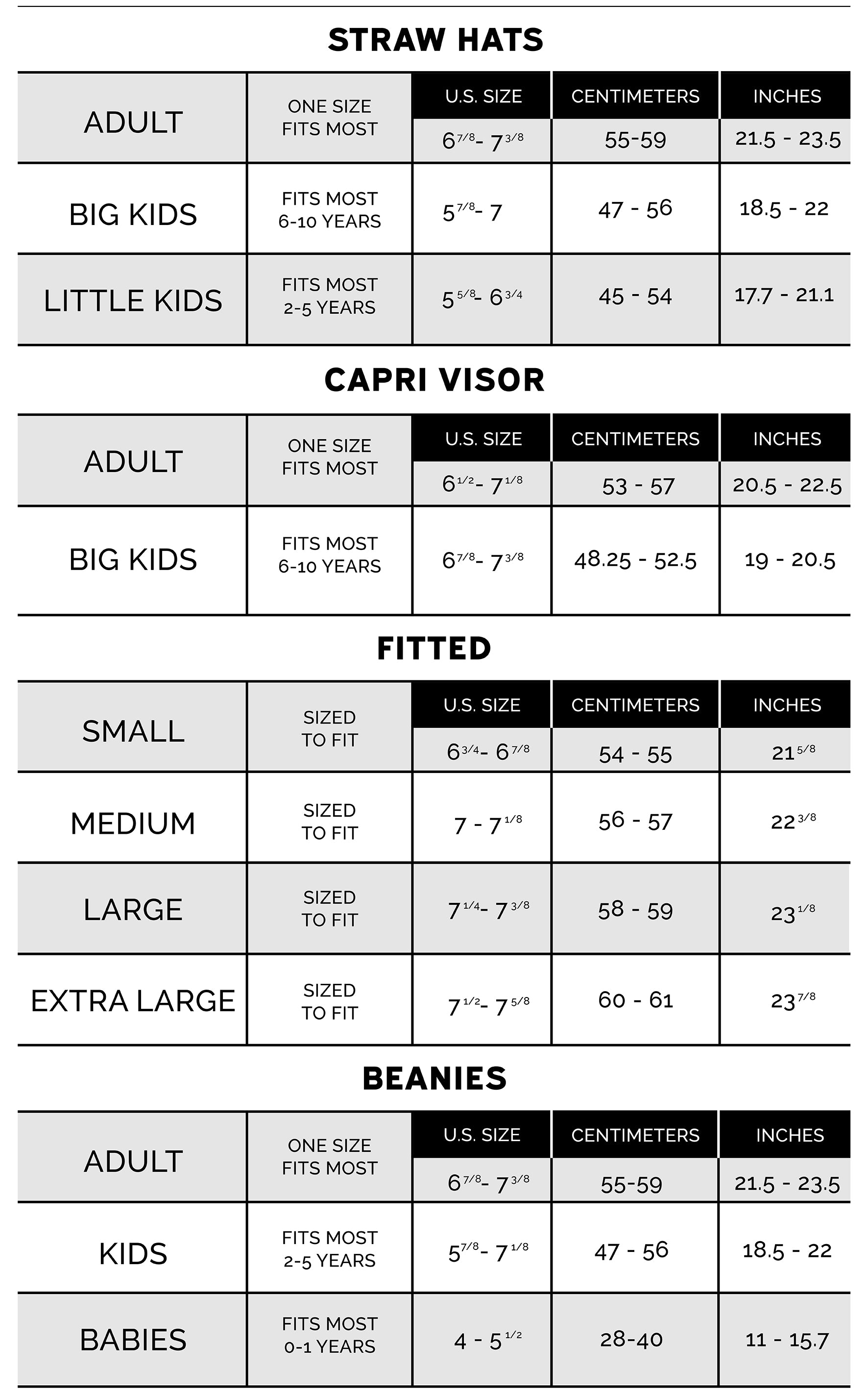  Customer Service - Boys Size Chart