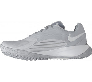 Silver Nike VaporDrive Hockey shoe 