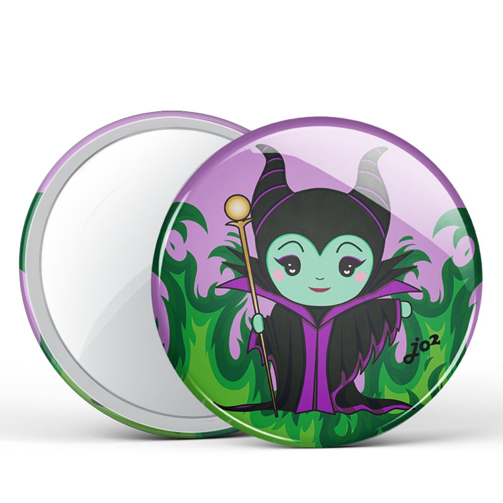 Maleficent Button Mirror By Jo2 Of Artistic Flavorz