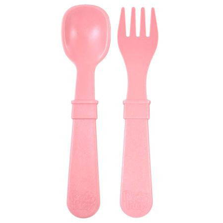 baby pink utensils