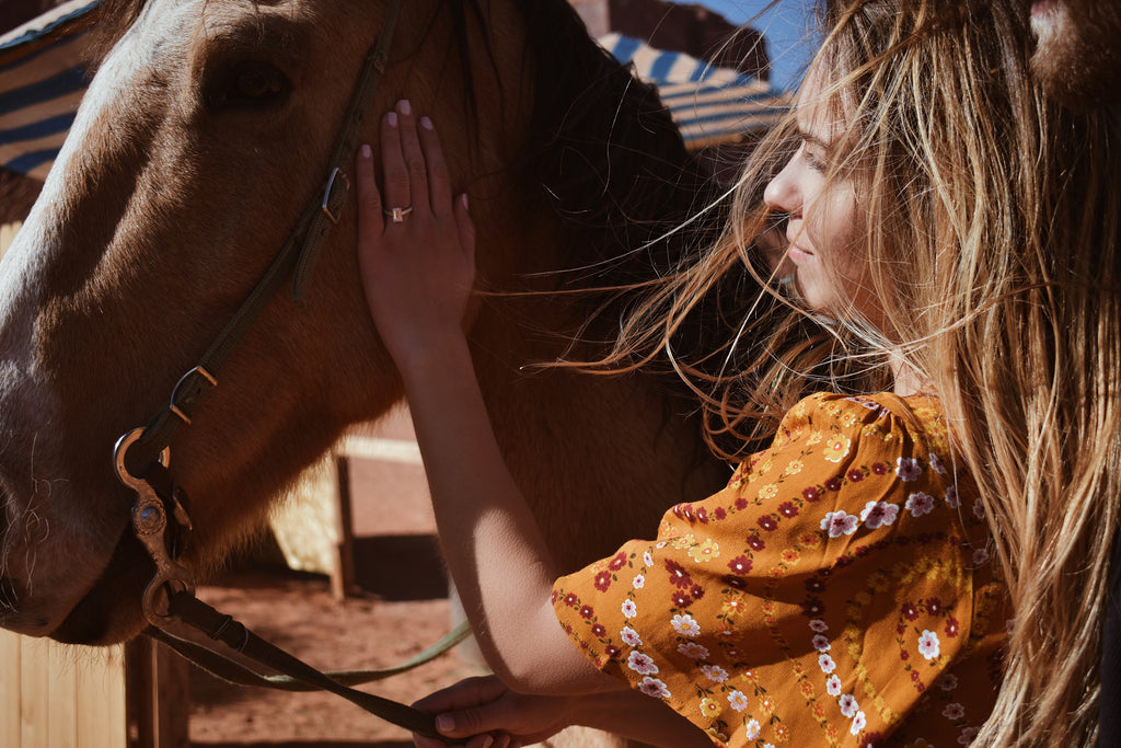 Engaged in Monument Valley