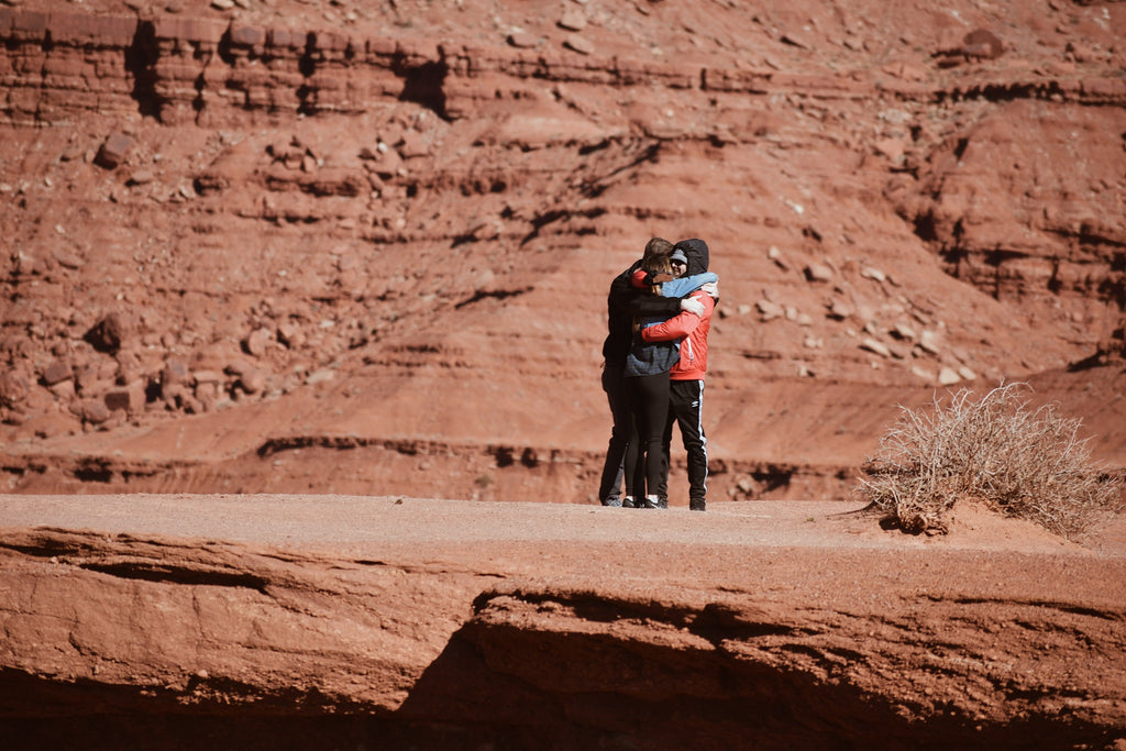 Hubs & Hers Heads West for Sister's Engagement 