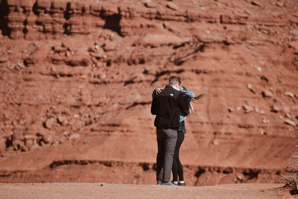 Hubs & Hers Heads West for Sister's Engagement 