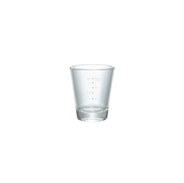 Shot Glass w handle 2.4oz / 70ml - Rhinowares - Espresso Gear