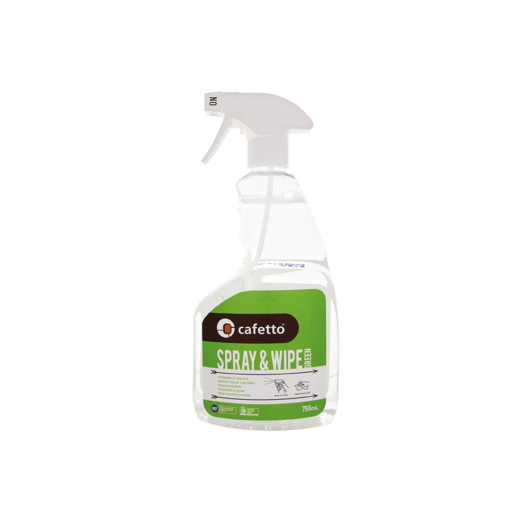 SPRAY & WIPE GREEN 750ML