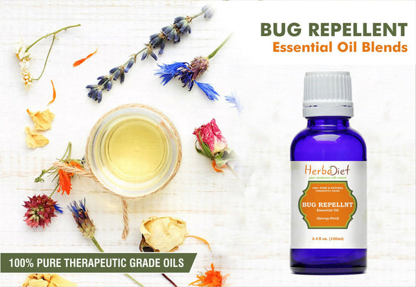 Essential Oil Pure Blend Mosquito Insect Bug Repellent Lemongrass