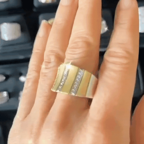 Gold Fusion Ring