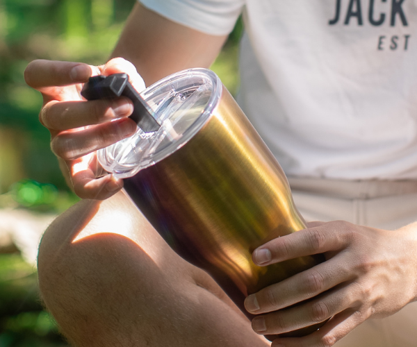 Stainless Steel Tumbler Cups, All-Day Heat/Chill