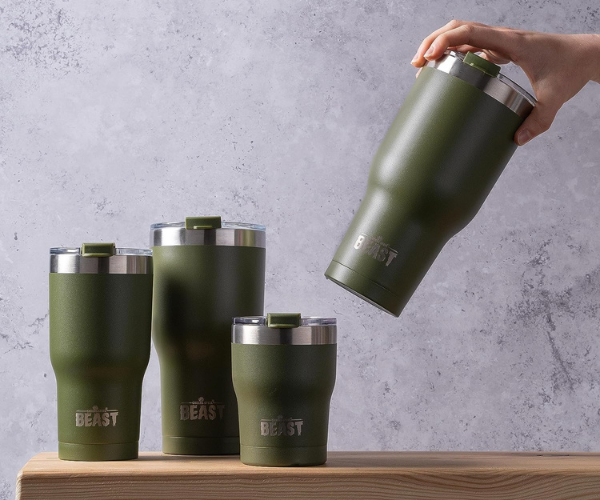 Greens Steel Handle for 30 oz BEAST Tumbler Only | BEAST Tumbler Handle  Anti Slip Travel Mug Grip | …See more Greens Steel Handle for 30 oz BEAST