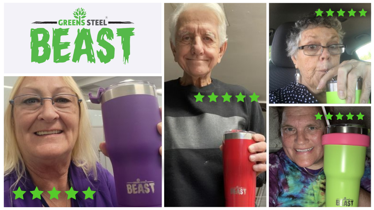 Greens Steel Beast tumbler