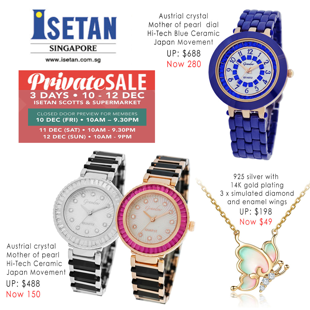 Grandeur Watches Isetan Private Sale