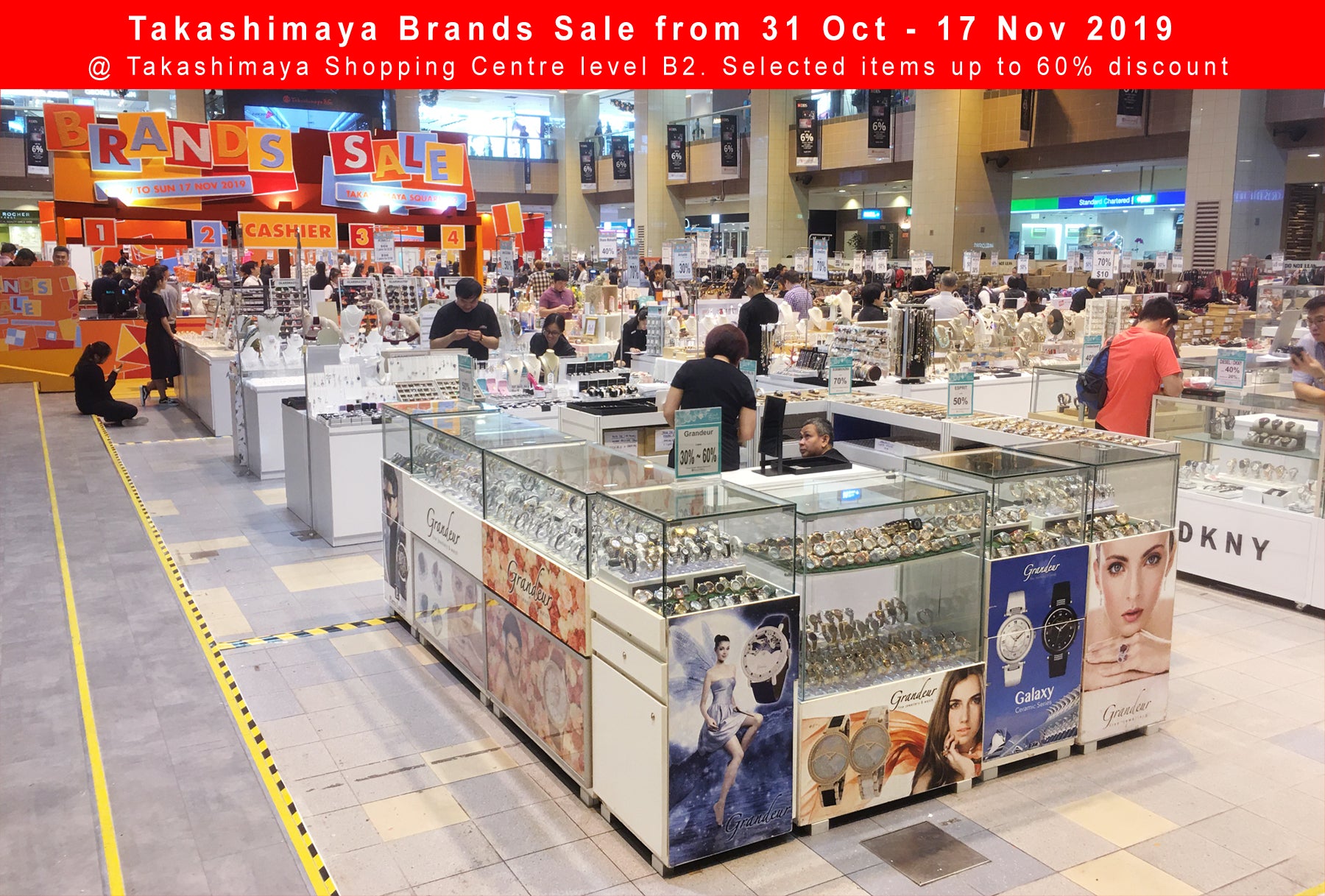 Grandeur Watches at Takashimaya Brands Sale 2019