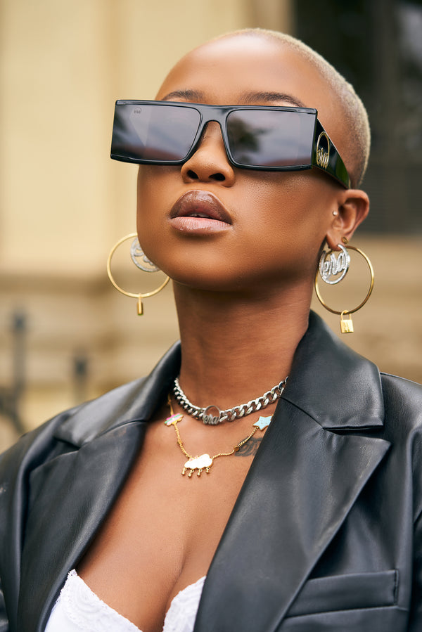 ZAR Styles - LV Logo Hoop Earrings ☀️ Stay stylin' with