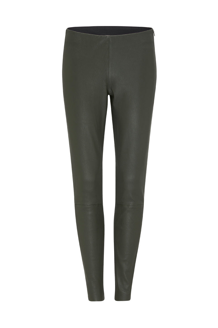 West Broadway Seek Black Leggings Ladies Leather Pants Made By