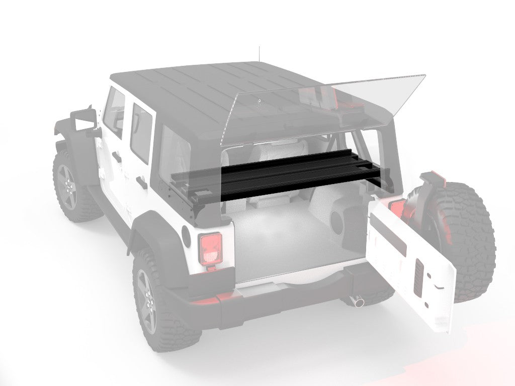 Jeep Wrangler JKU 4-Door Cargo Storage Interior Rack - by Front Runner | Front  Runner