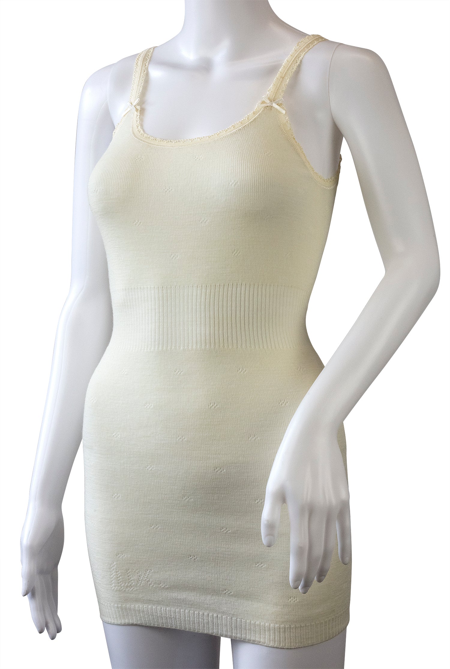 French Neck Vest | Wool Thermal Underwear for Women | Lux Lux Ltd