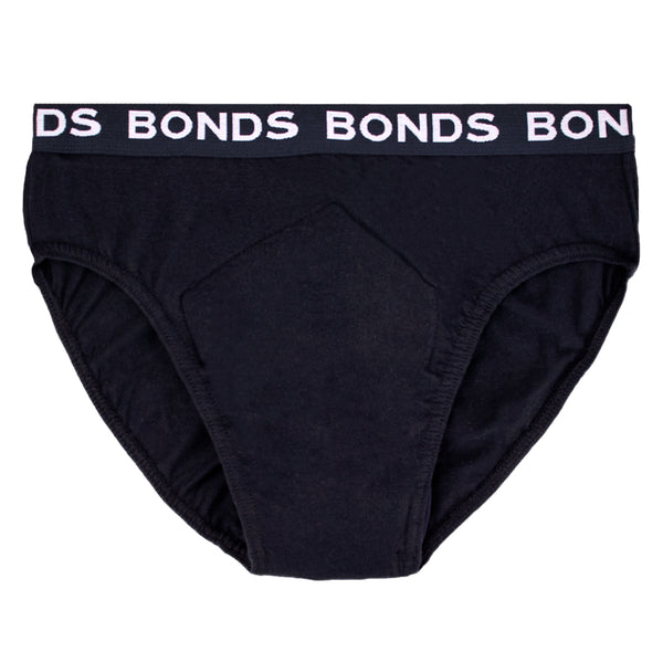 Light Incontinence Underwear  BONDS Hipster w/ Incontinence Pad