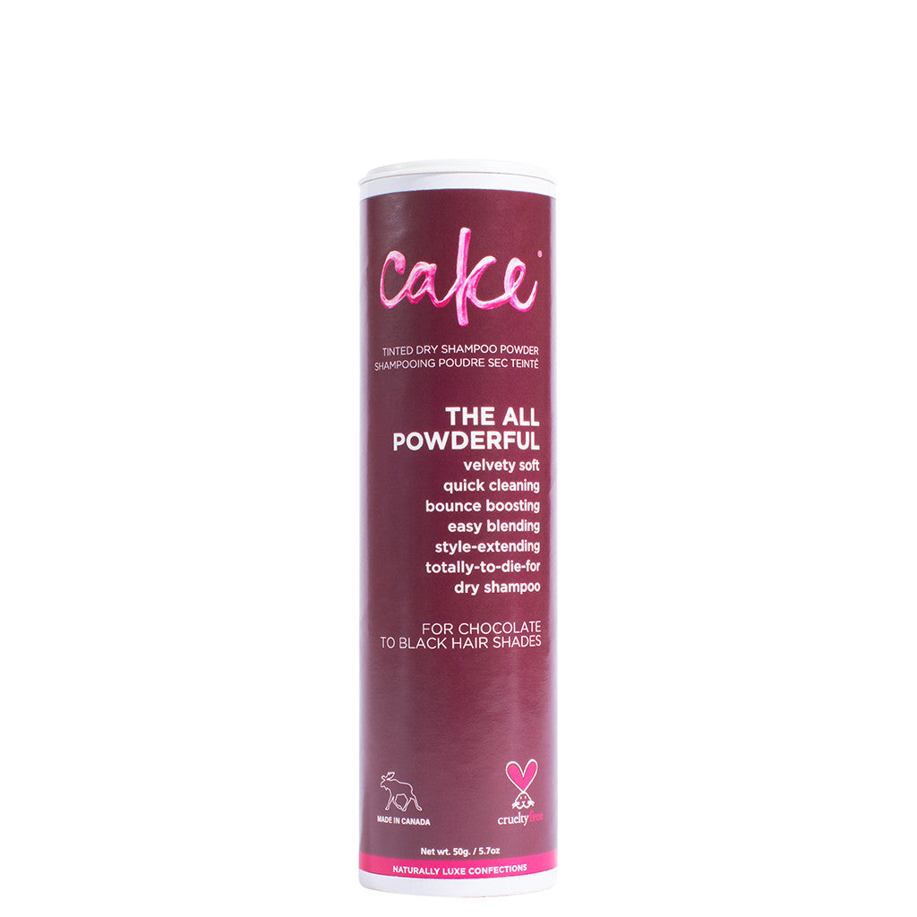 cake dry shampoo powder