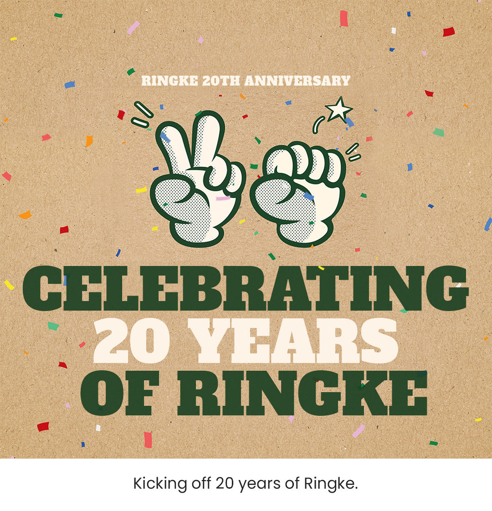 Celebrating 20 years of Ringke. Kicking off 20 years of Ringke.