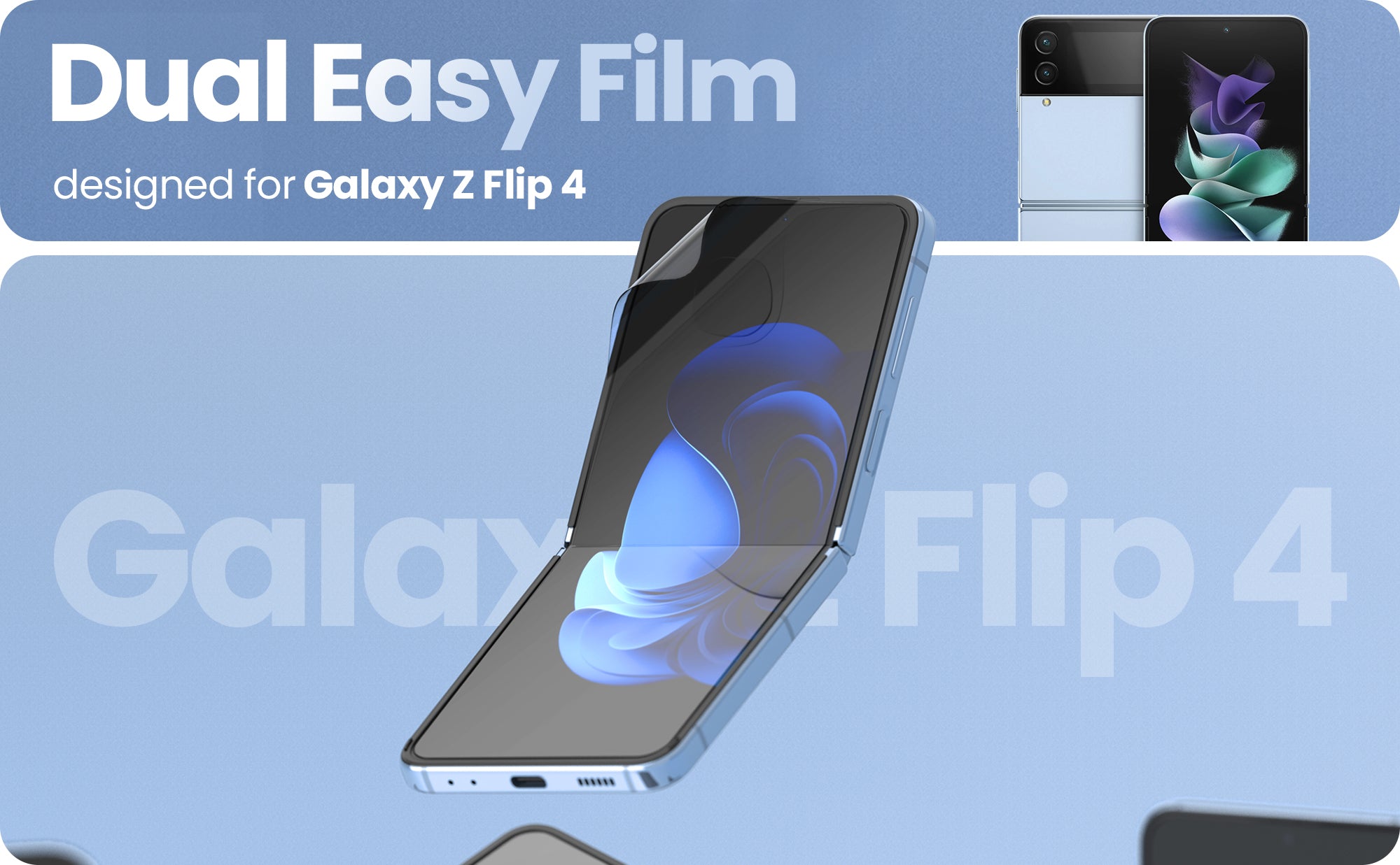 galaxy z flip 4 ringke screen protector