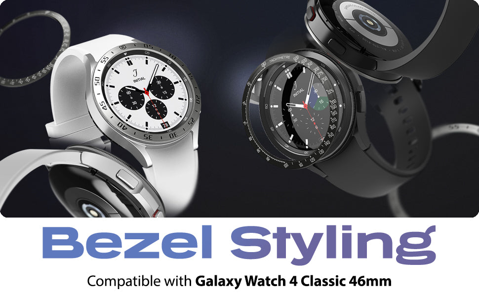 ringke bezel styling for samsung galaxy watch 4 classic