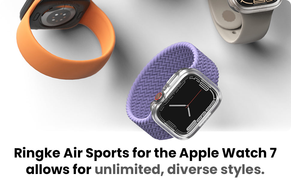 ringke air sports case cover for apple watch series 7
