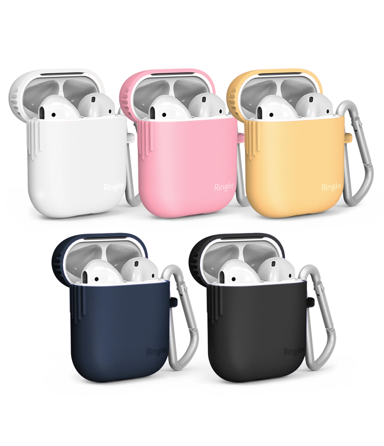 apple airpods 1 2 ringke silicone tpu case
