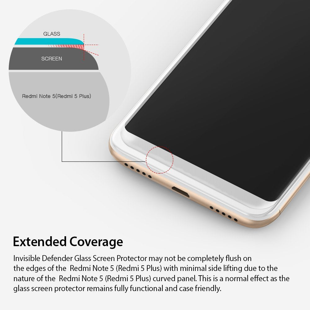 Xiaomi Redmi Note 5 Redmi 5 Plus Screen Protector Invisible Defender – Ringke Official Store