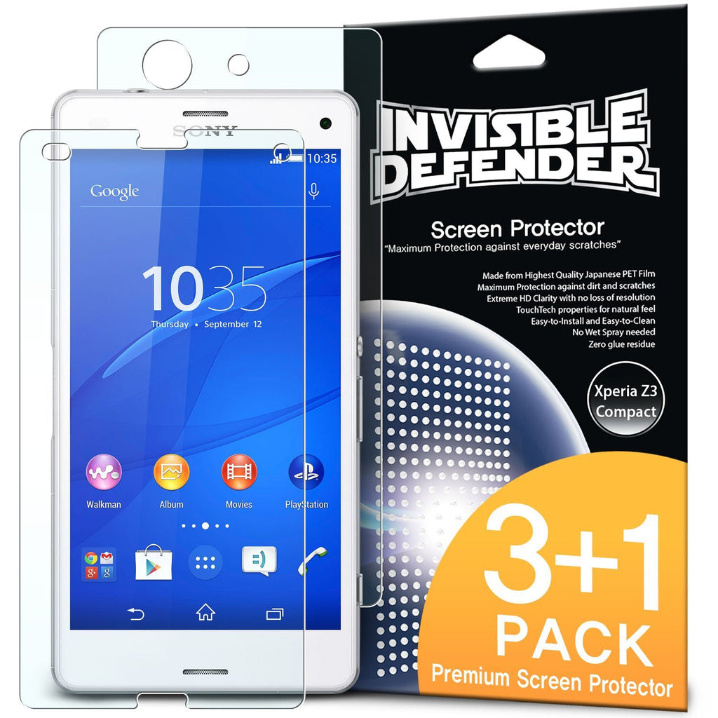 Xperia Z3 Screen Protector | Invisible – Ringke Store