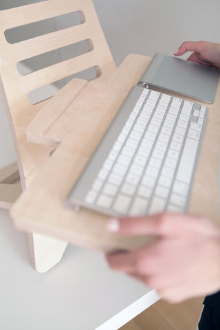 height adjustable desk stand