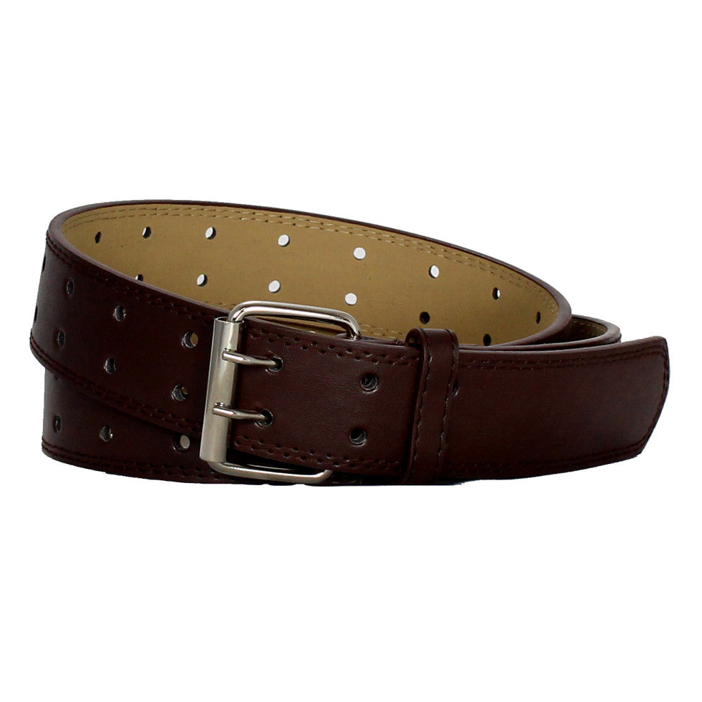 Men's Double-Prong Leather Belt - 2190 – BucheliUSA