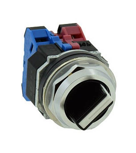 IDEC ASD320NU Selector Switch, 3 Postion, 30mm, 2 NO