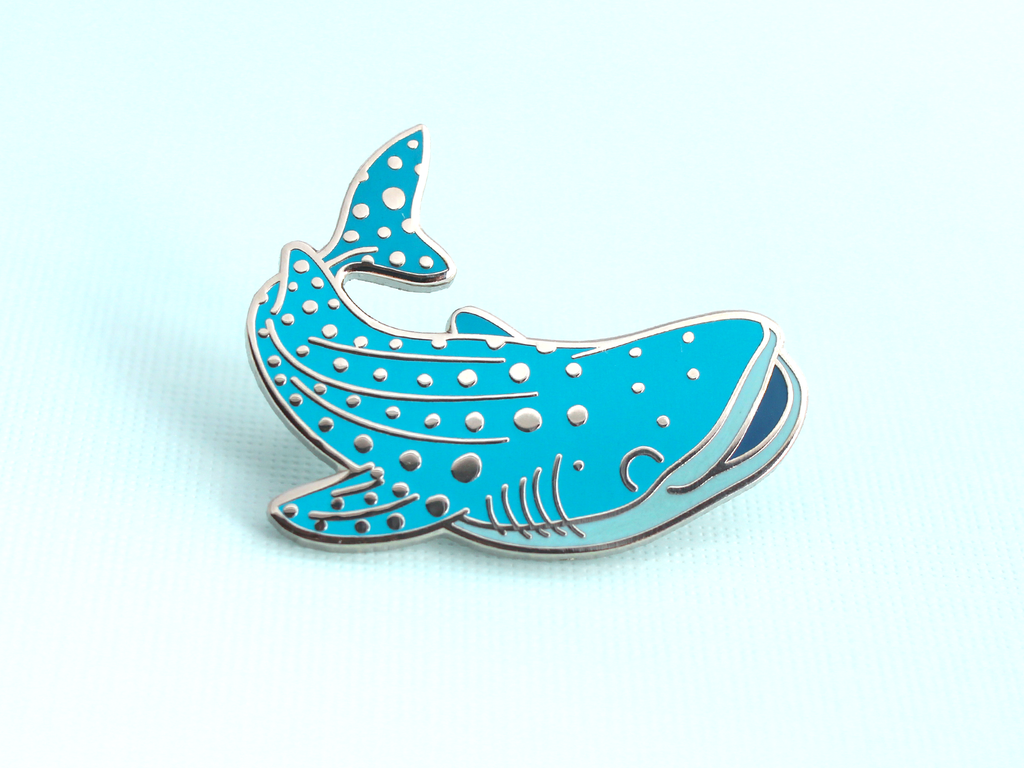 Whale Shark Pin – Oh Plesiosaur